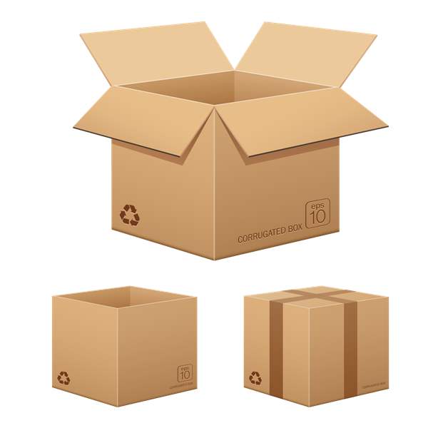 kraft paper shipping carton