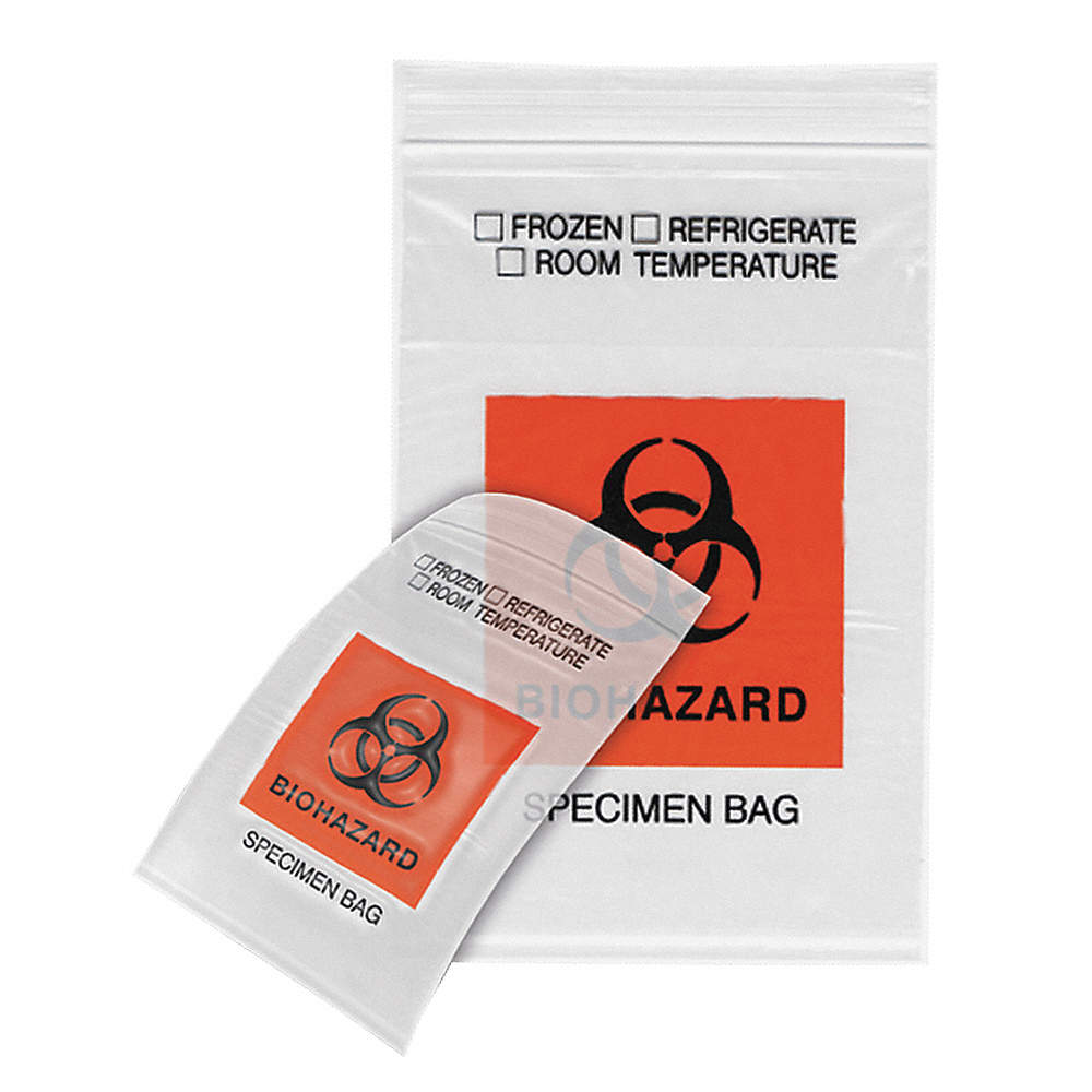 SPECIMEN ZIPLOCK BAG